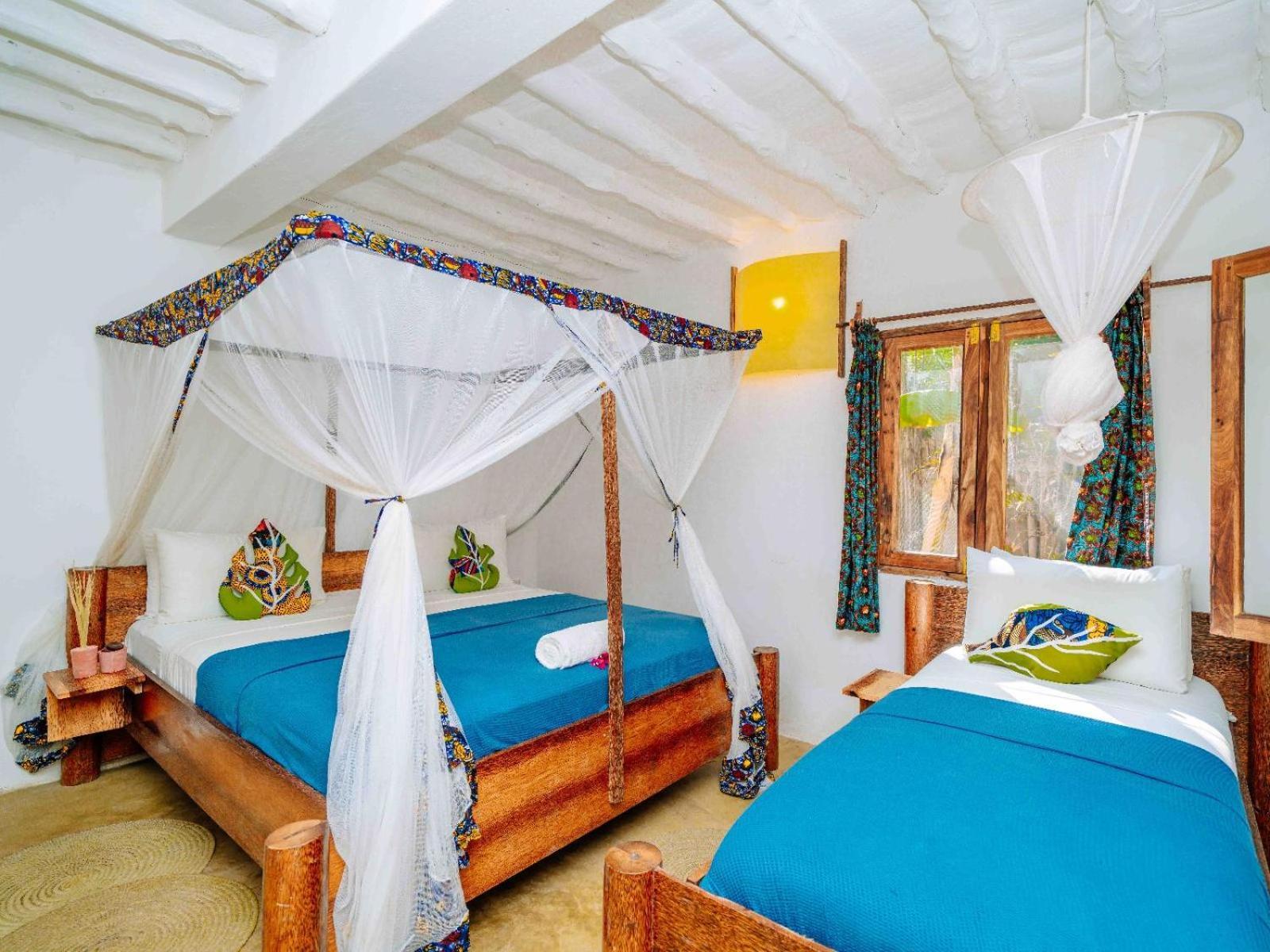 Shanuo Beach Bungalows Michamvi Eksteriør billede